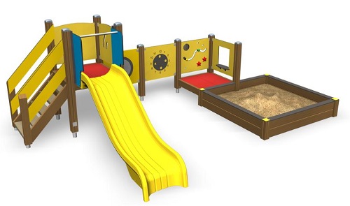 Leikkikeskus Lisa 104510M Lappset ABC - Monitoimitelineet - 60551 - 1