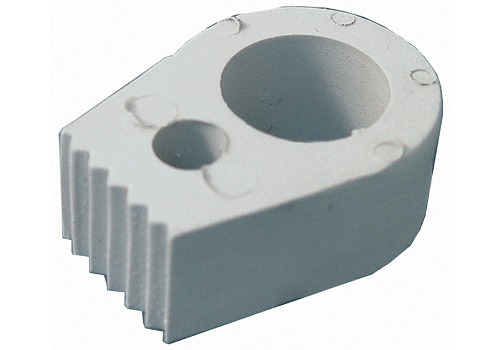 Ovenpysäytin 30 x 22 mm kumi harmaa - Ovitarvikkeet, lukot, ovikellot - 62441 - 1