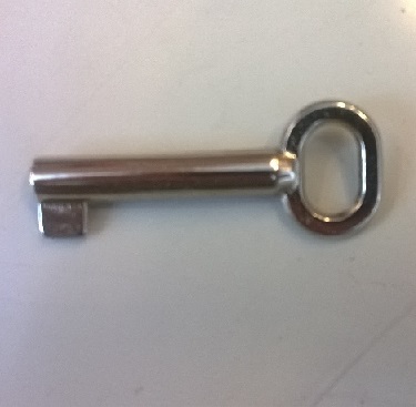 Paloilmoitinkaapin avain metalli 5 kpl / pkt - Muut paloturvallisuuden tuotteet - 70471 - 1