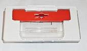 Pikapalo/Sammutinkaapin lukko 80 x 150 (sis.avain+Plexi) - Paloturvallisuus - 3161 - 1