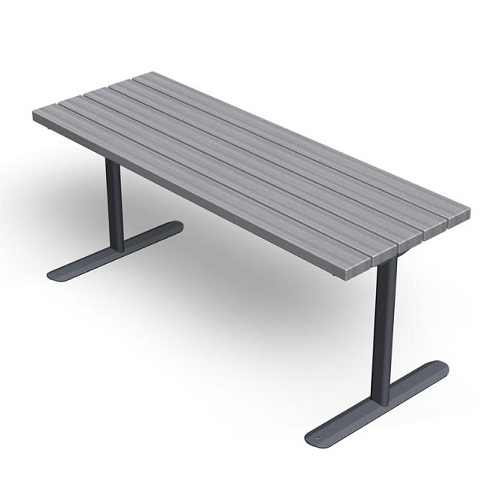 Pöytä House 060365M harmaat puuosat / tummanharmaa runko Lappset - Pöytä-penkki ryhmät - 68431 - 1