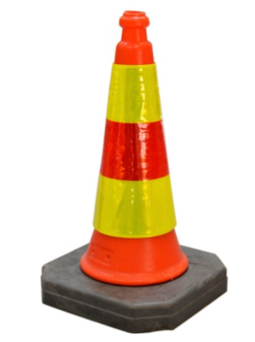 Varoituskartio BF 50 heijastava - Liikenteen ohjaus - 3741 - 1