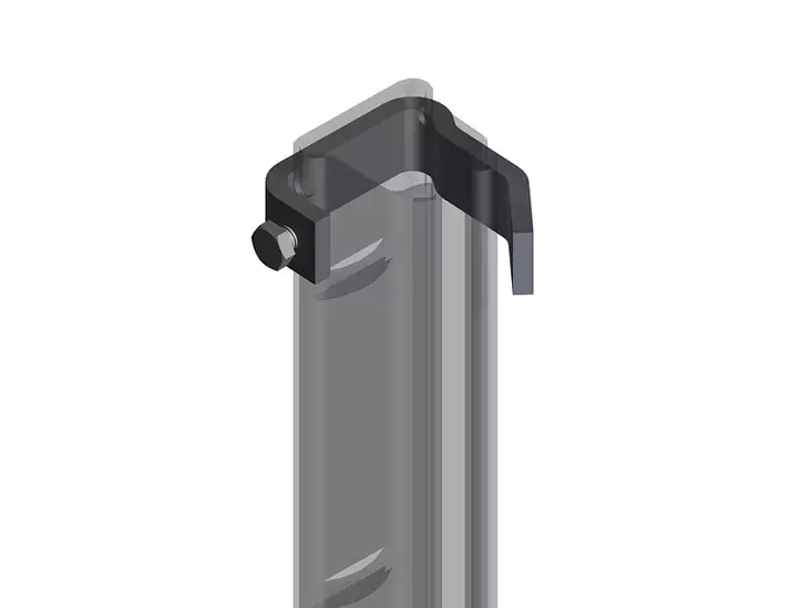 Vaunuohjain No 84 turvakiskoihin kuumasinkitty - Nousuvaunut - 13811 - 1