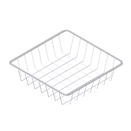 Lankakori 435 mm leveä valkoinen 460-470 mm kaappiin - Pyykkikaapit, Kuivauskaapin tarvikkeet - 74712 - 1