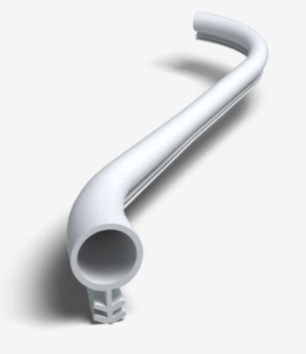 Ikkuna- ja ovitiiviste O-profiili uraan 8 mm 10 m ruskea - Tiivisteet, Tiivistemassat - 3762 - 2