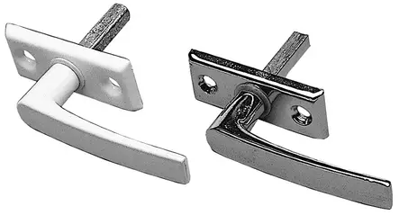 Ikkunapainike kromattu samakki - Ikkunatarvikkeet, vetimet, saranat - 592 - 2