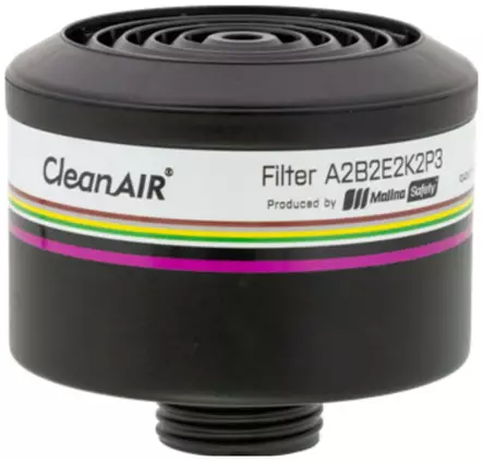 Yhdistelmäsuodatin CleanAIR ABEK2P3 - Hengityksen suojaimet - 76272 - 1