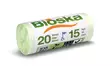 Bioska 20 L Plastiroll 1997 15 kpl/rll, 30 rll/ltk - Jätesäkit, Roskapussit - 5782 - 1