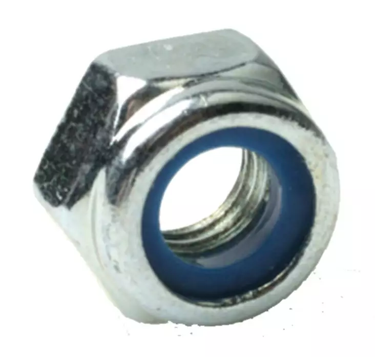 Mutteri sinkitty Nyloc Fixx M8 zn Din 985-8 200 kpl - Pultit, Mutterit, Aluslevyt - 3622 - 1