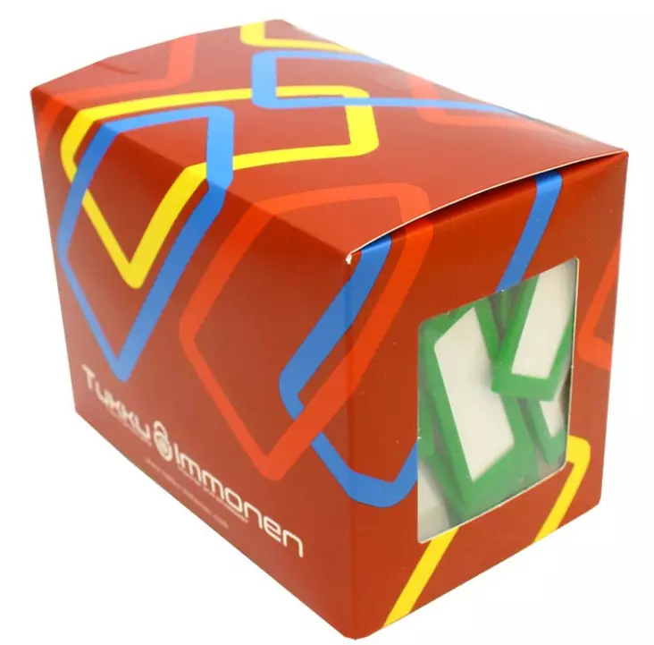 Avaimenperä vihreä 100 kpl / pkt - Avainkaapit, avaimenperät ja avainketjut - 70362 - 1