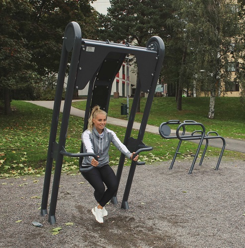 Chest 081005M harmaa Lappset Gym - Liikuntavälineet, Palloilu - 65152 - 1