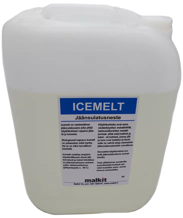 Jäätymisenestoaine / jäänsulatusaine Icemelt BIO neste 10 L - Jäänsulatusaineet - 64562 - 1
