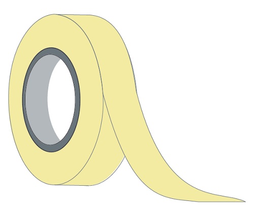 Jälkivalaiseva vinyyliteippi 10 m rullassa - Jälkivalaisevat kyltit - 68562 - 1