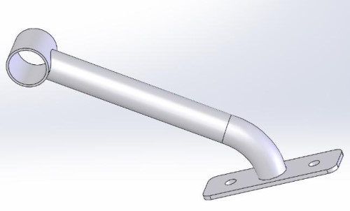 Kahva- / tukirautapaketti 910364SP Lappset kiikkulautaan - Leikkivälineiden varaosat - 64552 - 1