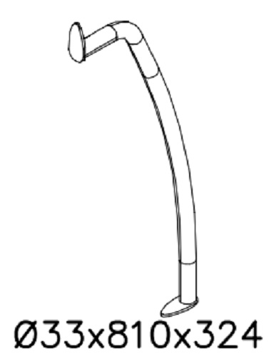 Karusellin suoja-/otetanko 901782SP Lappset - Leikkivälineiden varaosat - 57212 - 1