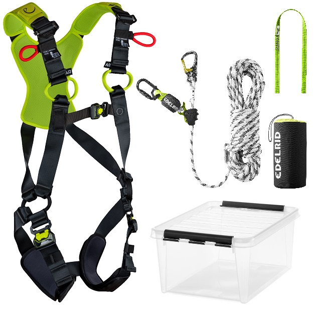 Kattotyöpakkaus Edelrid Flex Lite 140 20m L-XL - Putoamissuojain valmispakkaukset - 71912 - 1