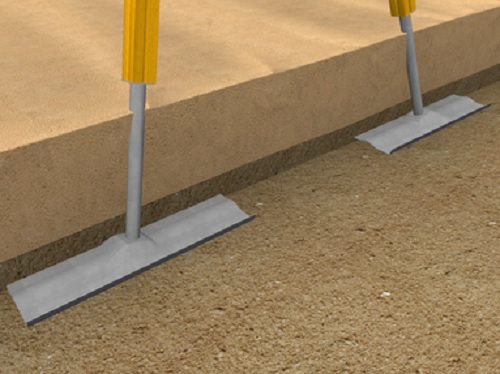 Keinun perustuslevyt 929531SP 4 - tolppaiselle keinutelineelle Lappset - Leikkivälineiden varaosat - 57902 - 1