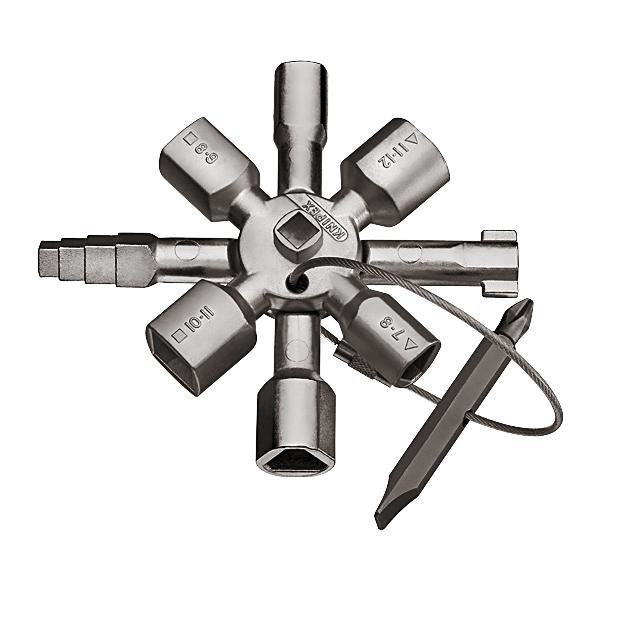 Kiinteistöavain Knipex - Työkalusarjat, hylsyt - 1972 - 1
