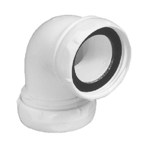 Kulmaliitin muovi 1 1/4" x 32 mm valkoinen - Vesilukot ja tarvikkeet - 1102 - 1