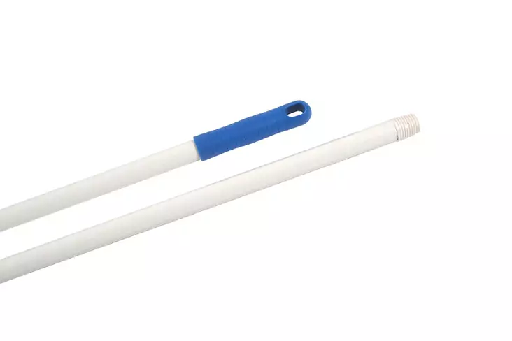 Lasikuituvarsi kierrepäällä valk. - Lattialastat, Varret - 5592 - 1