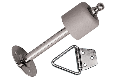 Ovenkiinnitin suora 100 mm sinkitty - Ovitarvikkeet, lukot, ovikellot - 14602 - 1