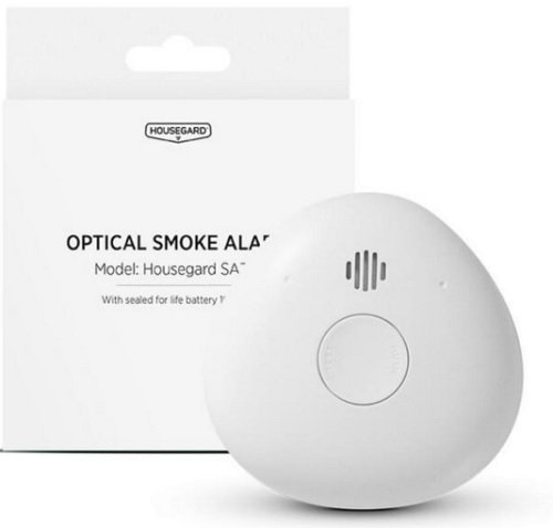 Palovaroitin optinen Housegard Pebble SA701 10 v paristo white box - Palovaroittimet - 72482 - 1