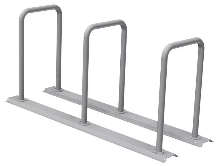Pyörätelinemoduuli kaari 550 mm 3-osainen runkolukittava 99722 sinkitty - Pyörätelineet, Pyöräkatokset - 75832 - 1