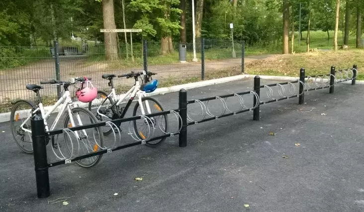 Pyöräteline Ströget RF9007 kaksipuoleinen Lappset - Pyörätelineet, Pyöräkatokset - 72652 - 1