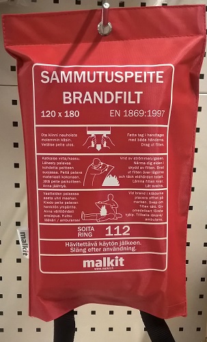 Sammutuspeite 120 x 180 cm - Sammuttimet - 2742 - 1