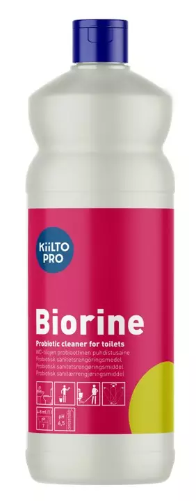 Saniteettipuhdistusaine Kiilto Pro Biorine 1L - Saniteetti, Kosteantilan puhdistusaineet - 6062 - 1