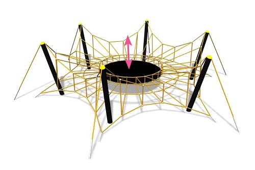 Spider L 220225 Lappset - Kiipeilytelineet - 65162 - 1