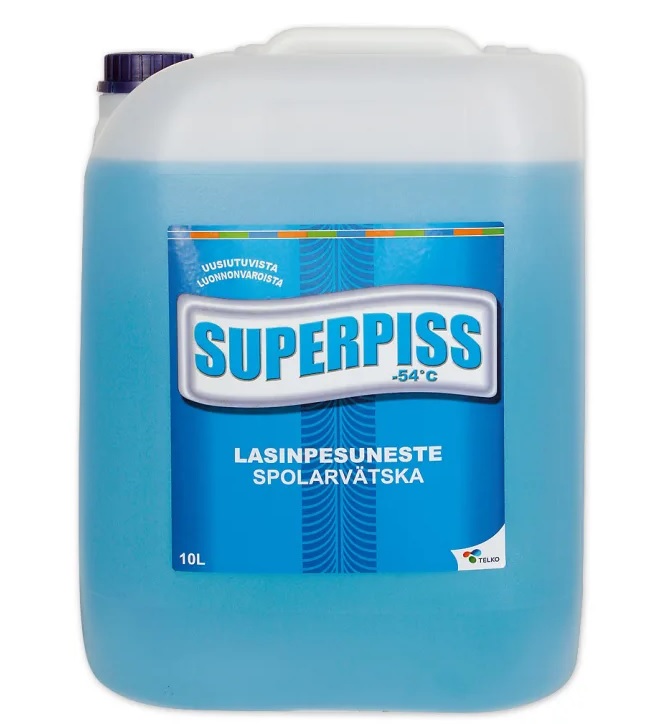 Tuulilasinpesuneste 10 L -54 °C - Ajoneuvojen puhdistus - 68692 - 1