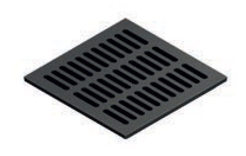 Viemärikaivon sadevesikansi ritilä neliö - Viemärikaivot, Sadevesikaivot - 67612 - 1