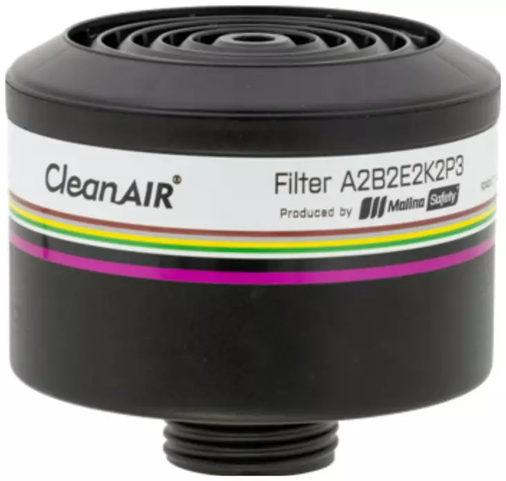 Yhdistelmäsuodatin CleanAIR ABEK2P3 - Hengityksen suojaimet - 76272 - 1