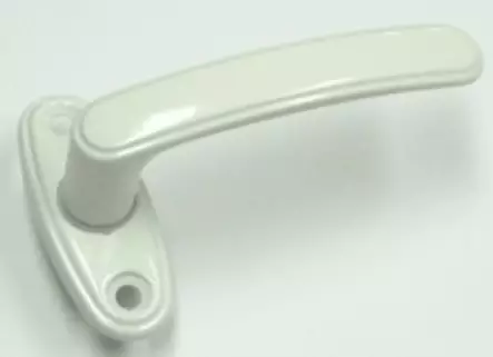 Ikkunapainike soikealla kilvellä 1020VA-7 valkoinen - Ikkunatarvikkeet, vetimet, saranat - 61563 - 1