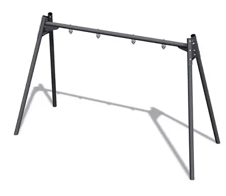 Keinuteline Thulium 220061M Lappset Cloxx t.harmaa RAL7024 - Keinutelineet - 57973 - 1