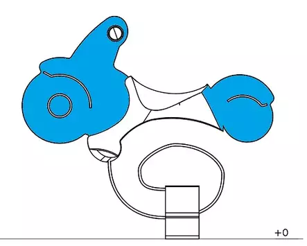 Mopo jousikiikun runkolevy HPL 702025 Lappset - Leikkivälineiden varaosat - 60863 - 1