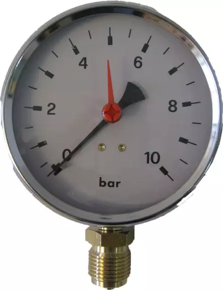 Painemittari TARK AK R 1/2 x 100 0-6 bar max. 90 °C - Lämpö-, kosteus- ja etäisyysmittarit - 75883 - 1