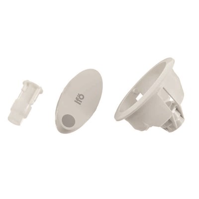 Painonappi Ifö Solo Z98315 yksitoiminen valkoinen - IDO varaosat ja työkalut - 57763 - 1