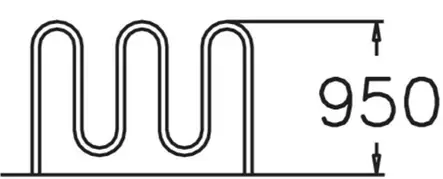 Pyöräteline Vågen runkolukittava NF8500(M) Lappset - Pyörätelineet, Pyöräkatokset - 67603 - 2