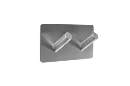 Pyyhekoukku Basic tarrakiinnitteinen a-collection 2 koukkua - Naulakot, Säilytyskoukut - 75463 - 1