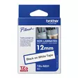 Merkintänauha Brother P-touch TZe-N231 ei laminoitu 12 mm valkoinen / musta - Irtonumerot, irtokirjaimet, dymot - 76443 - 1