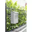 Postilaatikko metallinen lukittava välikannella hopea - Postilaatikot, postiluukut - 58723 - 3