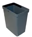 Jätesanko jätelajitteluvaunuun 10,5 L harmaa - Astiakaapin tarvikkeet, Jätevaunut - 55403 - 1