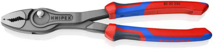Siirtoleukapihdit Knipex TwinGrip 8201 250 mm - Kiintoavaimet, Jakoavaimet, Pihdit - 74893 - 1