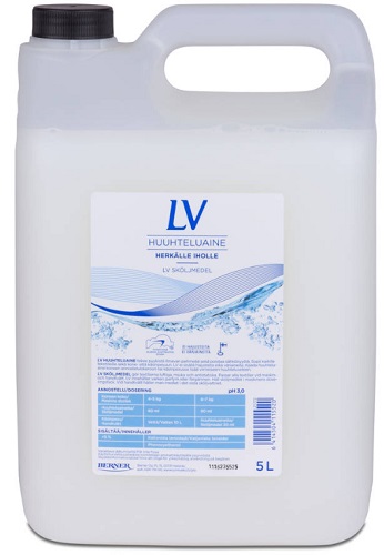 Huuhteluaine LV tekstiileille 5 L - Astianpesuaineet, Pyykinpesuaineet - 12483 - 1