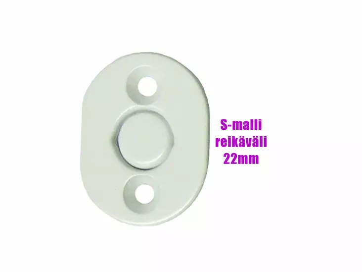 Ikkunakilpi IKSV-7 jousitetulla peiteläpällä valkoinen - Ikkunatarvikkeet, vetimet, saranat - 74733 - 1