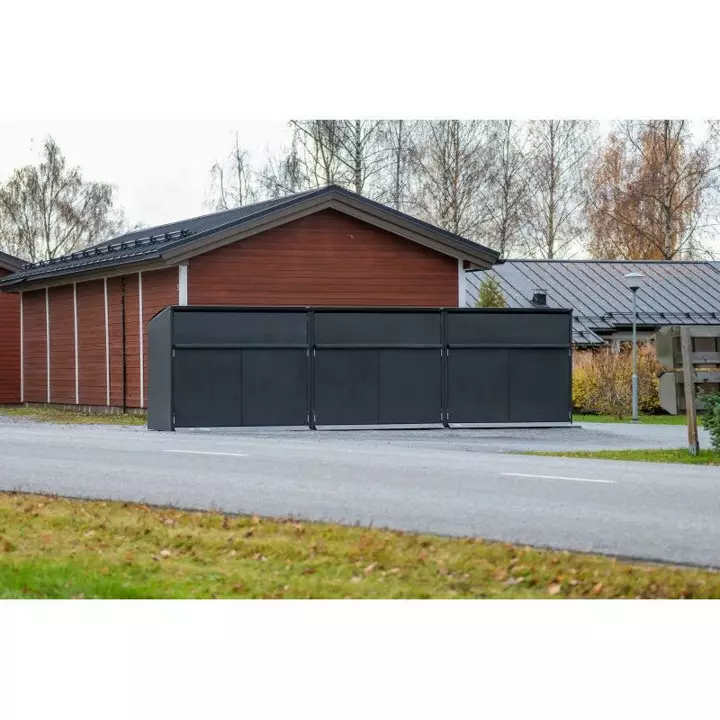 Jäteastiasuoja / Roskakatos Lehtovuori Modul Paloturva - Jäteastiasuojat, Jätekatokset - 67673 - 1