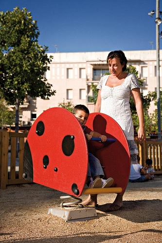 Jousikiikku Leppis 096325 Lappset - Jousikiikut, Karusellit - 58013 - 1