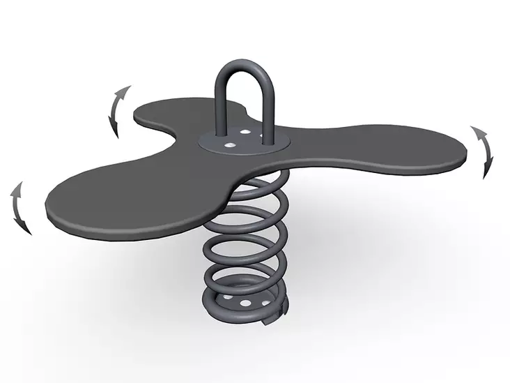 Jousikiikku Rhodium 220013M Lappset - Jousikiikut, Karusellit - 4183 - 1